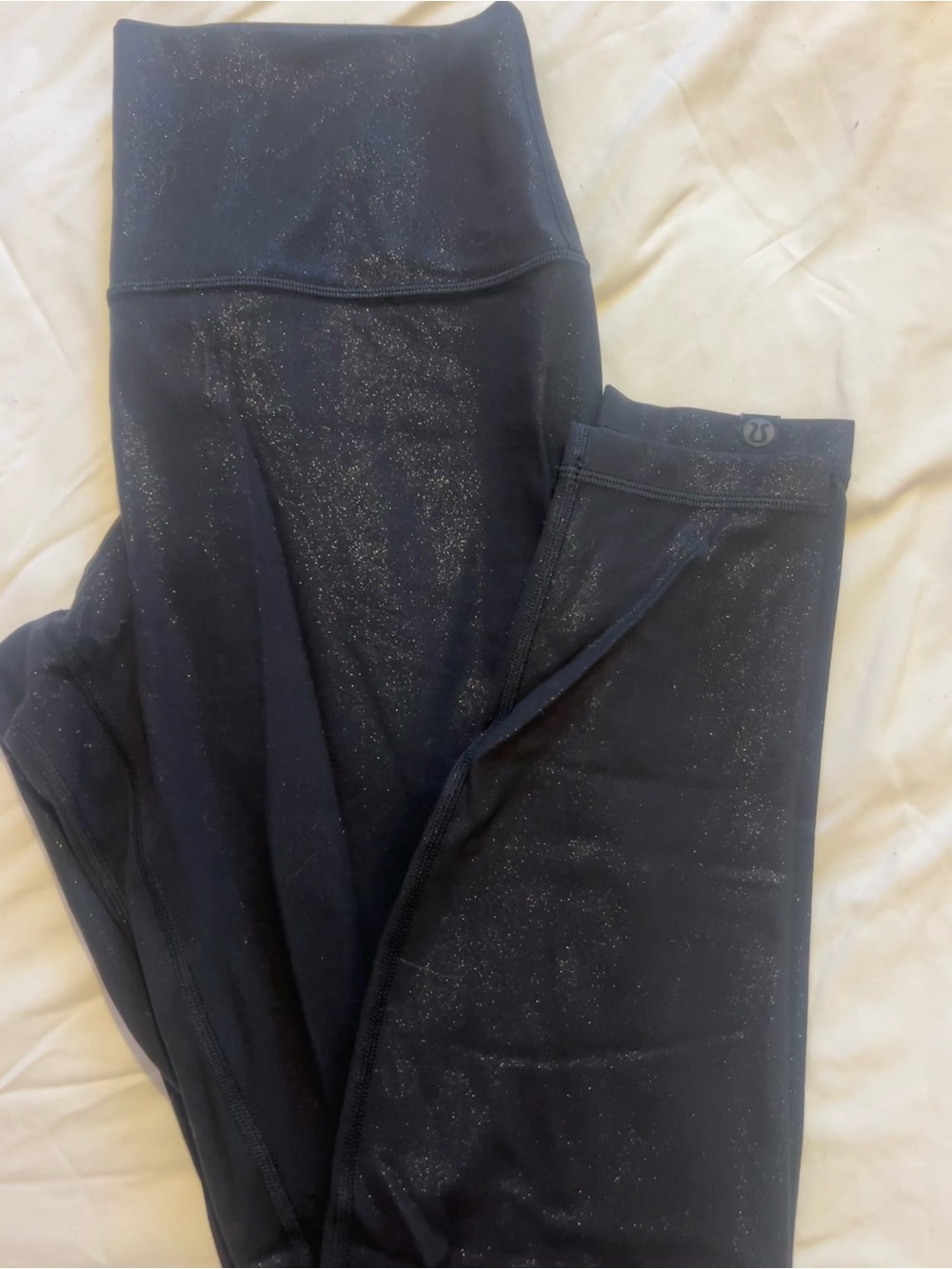 lululemon athletica Black Sparkle Leggings